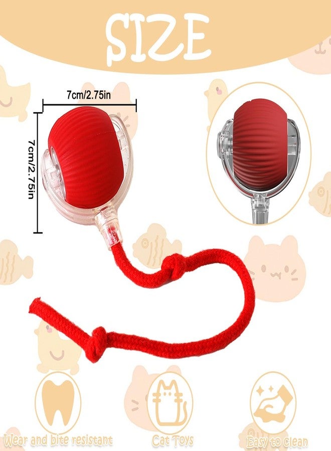 LARYNX Rolling Ball Toy for Pets, Interactive Cat Toys Rolling Ball, Interactive Dog Ball Toy with USB Rechargeable for Small, Medium Dogs - Image 3